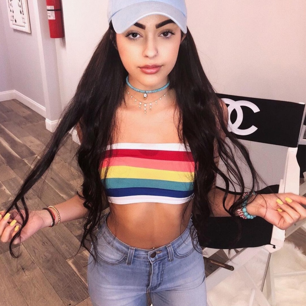 Pride Rainbow Tube Stop, NEW Rainbow Bandeau - Picture 3 of 4